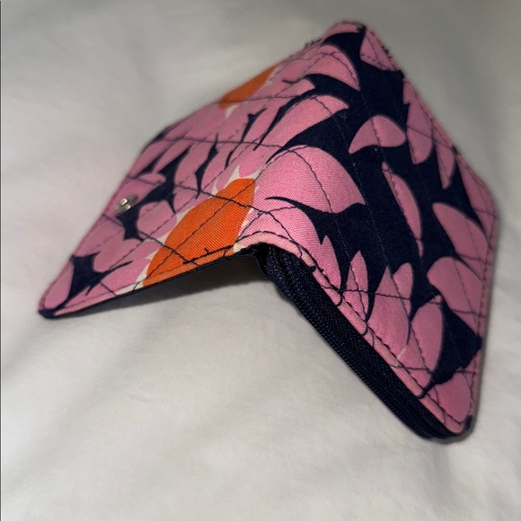 Vera Bradley Mini Zip Wallet in the retired "Loves Me" pattern - Picture 7 of 8